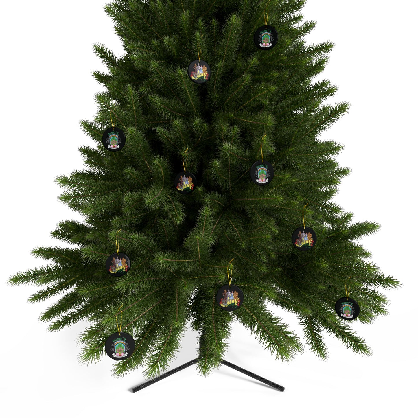 Chasing Oz - Double-sided Ceramic Ornaments
