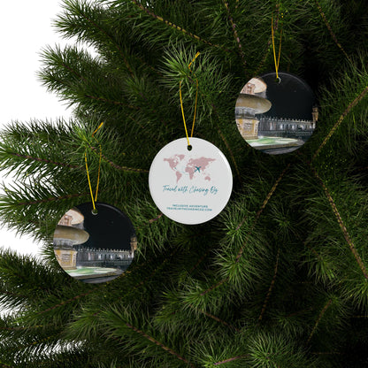 Vatican at Dark by Chasing Oz - Double-sided Ceramic Ornaments