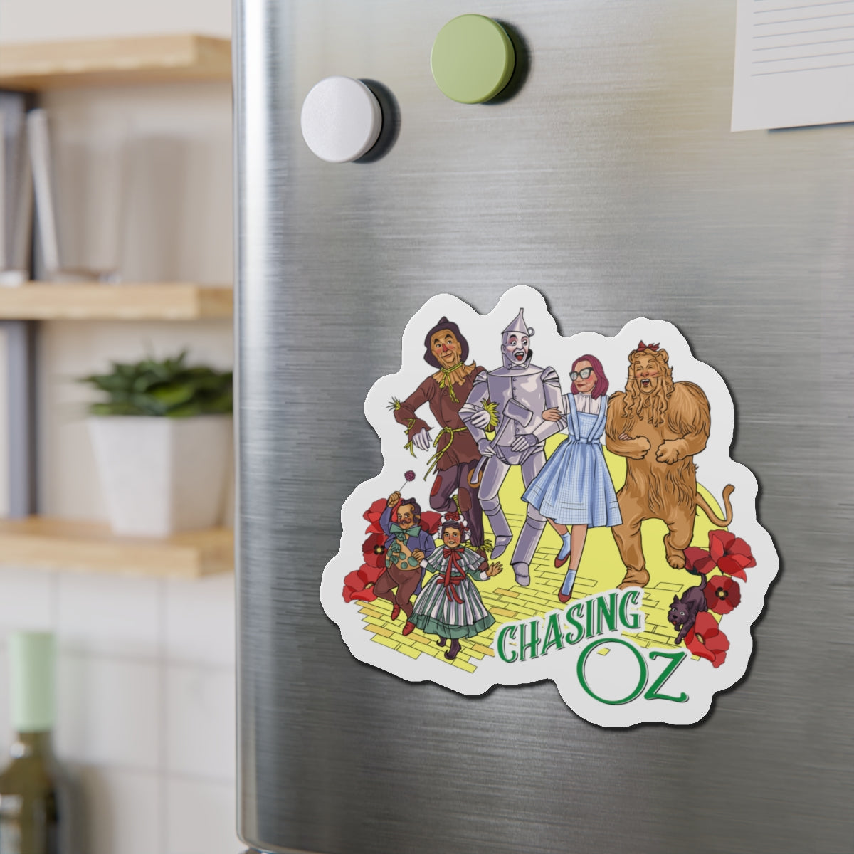 Official Chasing Oz - Die-Cut Magnets