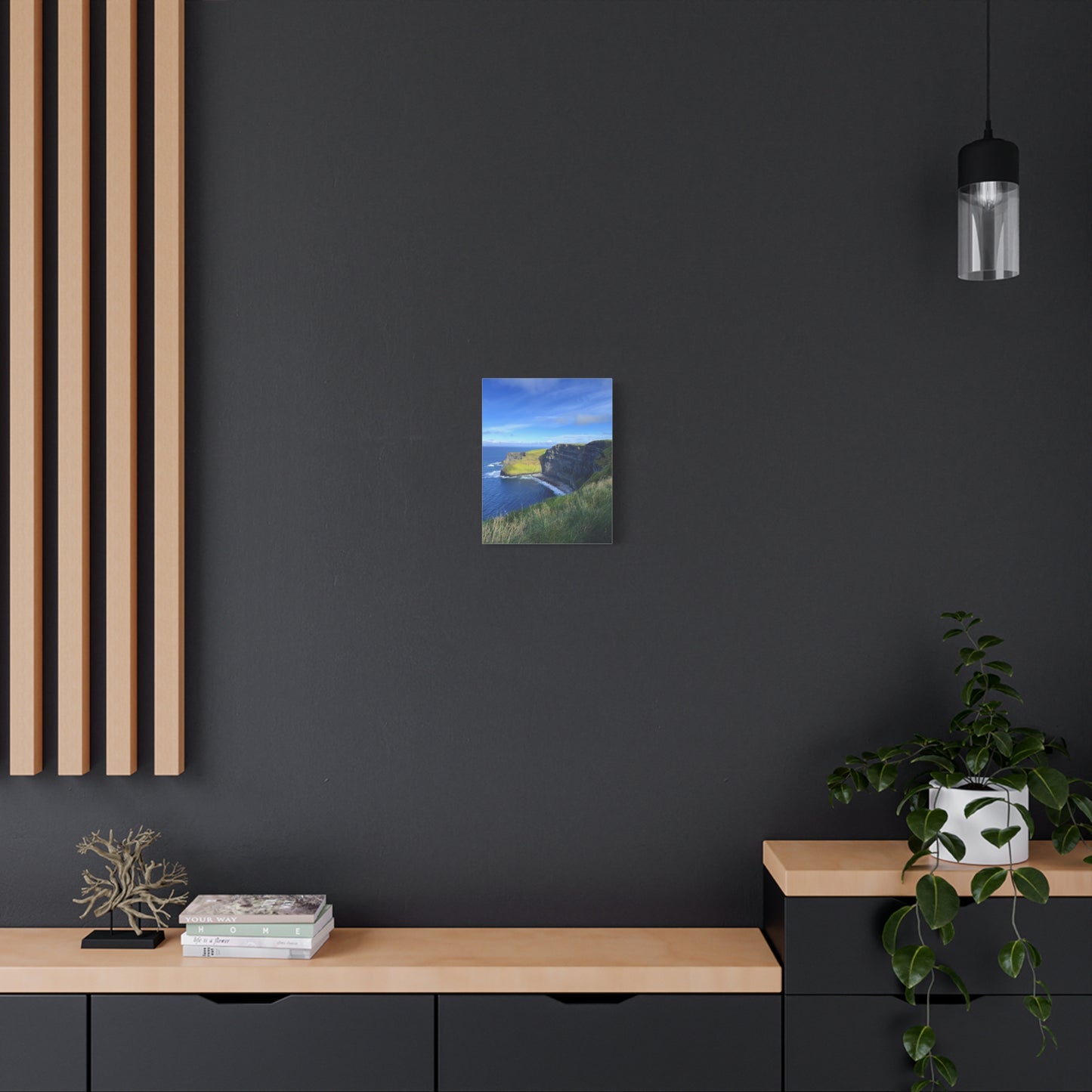 Cliffs of Moher Coastal Scene - Matte Stretched Canvas Print (1.25")