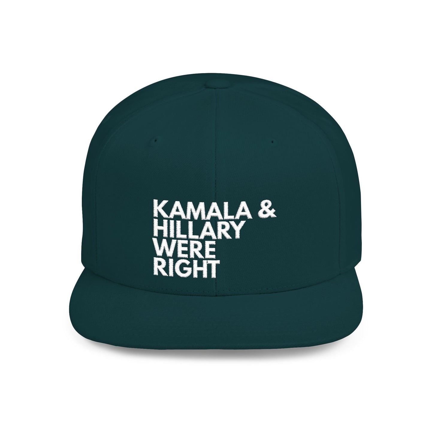 Believe Women - Flat Bill Snapback Hat