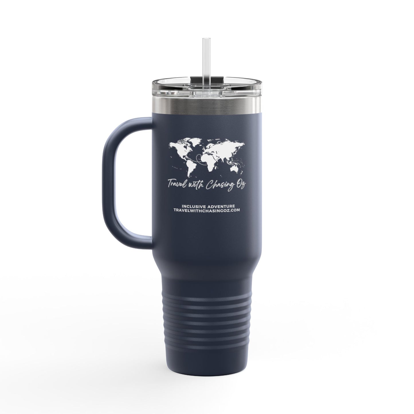Travel with Chasing Oz - 40 oz Insulated Travel Mug