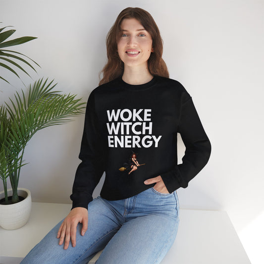 Woke Witch Energy - Crewneck Sweatshirt