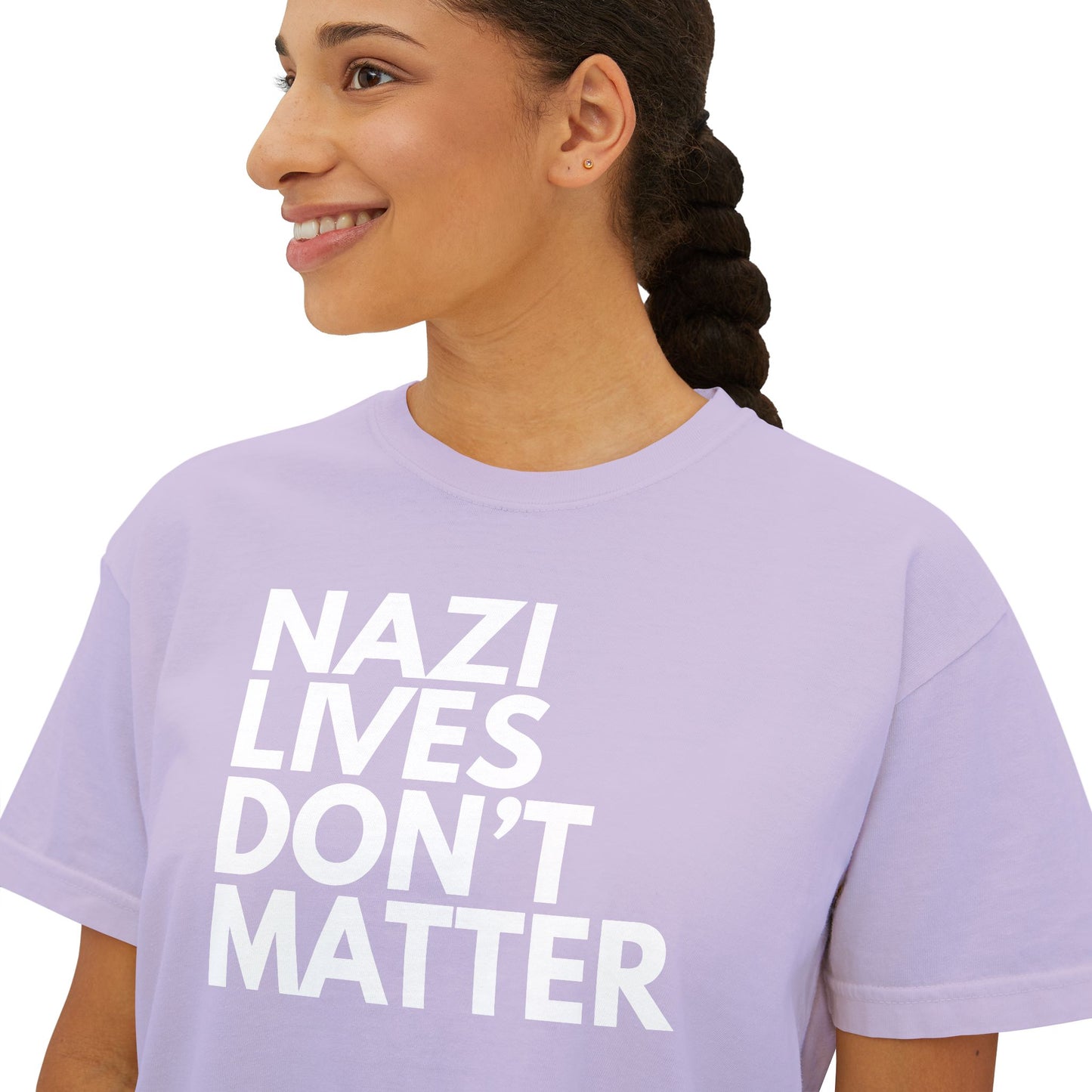 Nazi Lives Don't Matter - Women's Boxy Tee