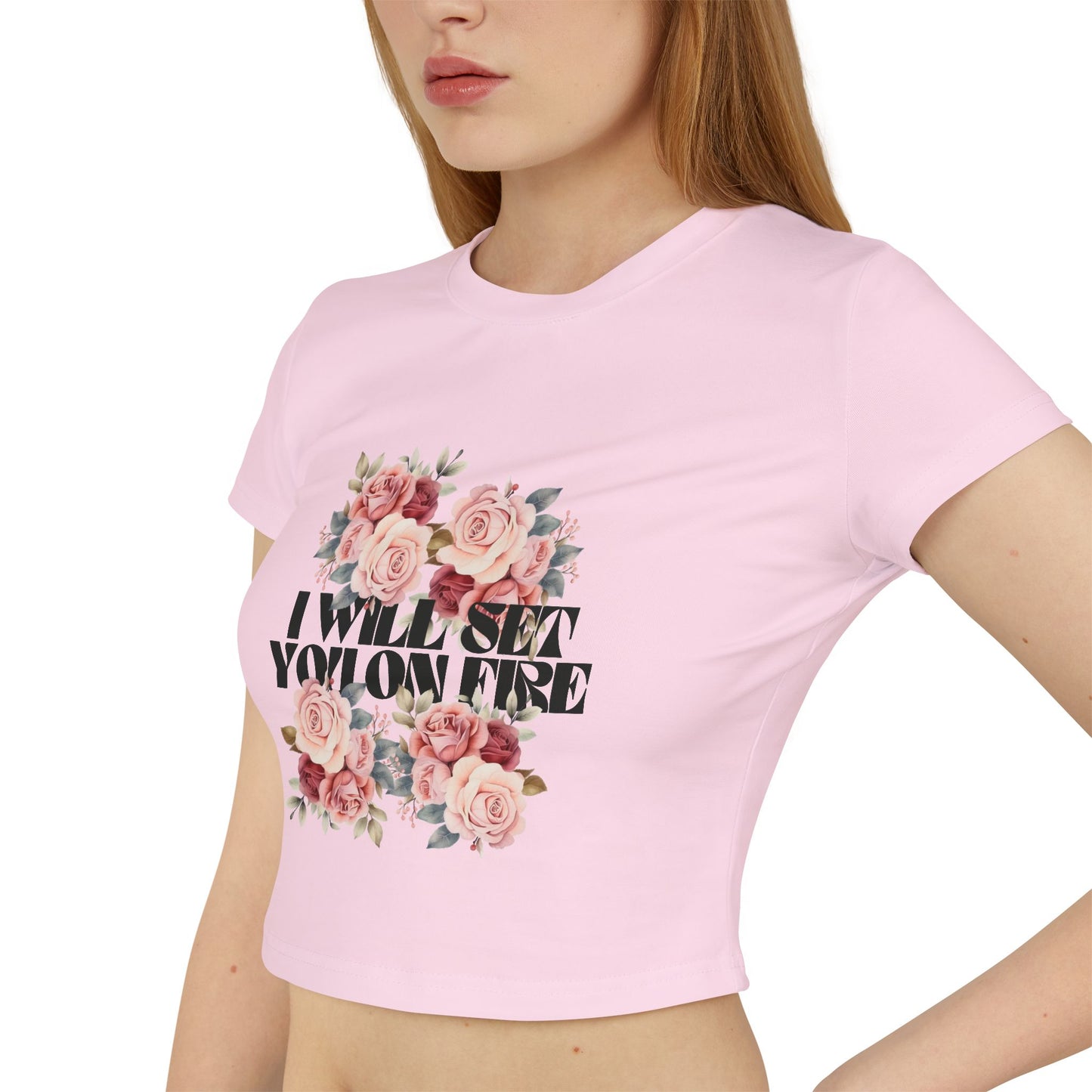 I Will Set You on Fire - Women's Baby Doll Tee