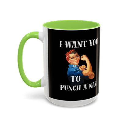 I Want You to Punch a Nazi – Mug