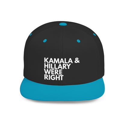 Believe Women - Flat Bill Snapback Hat