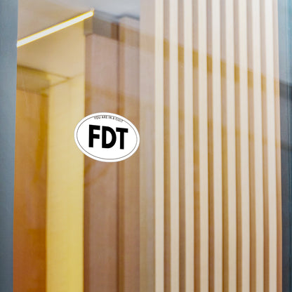 FDT - Vinyl Decal