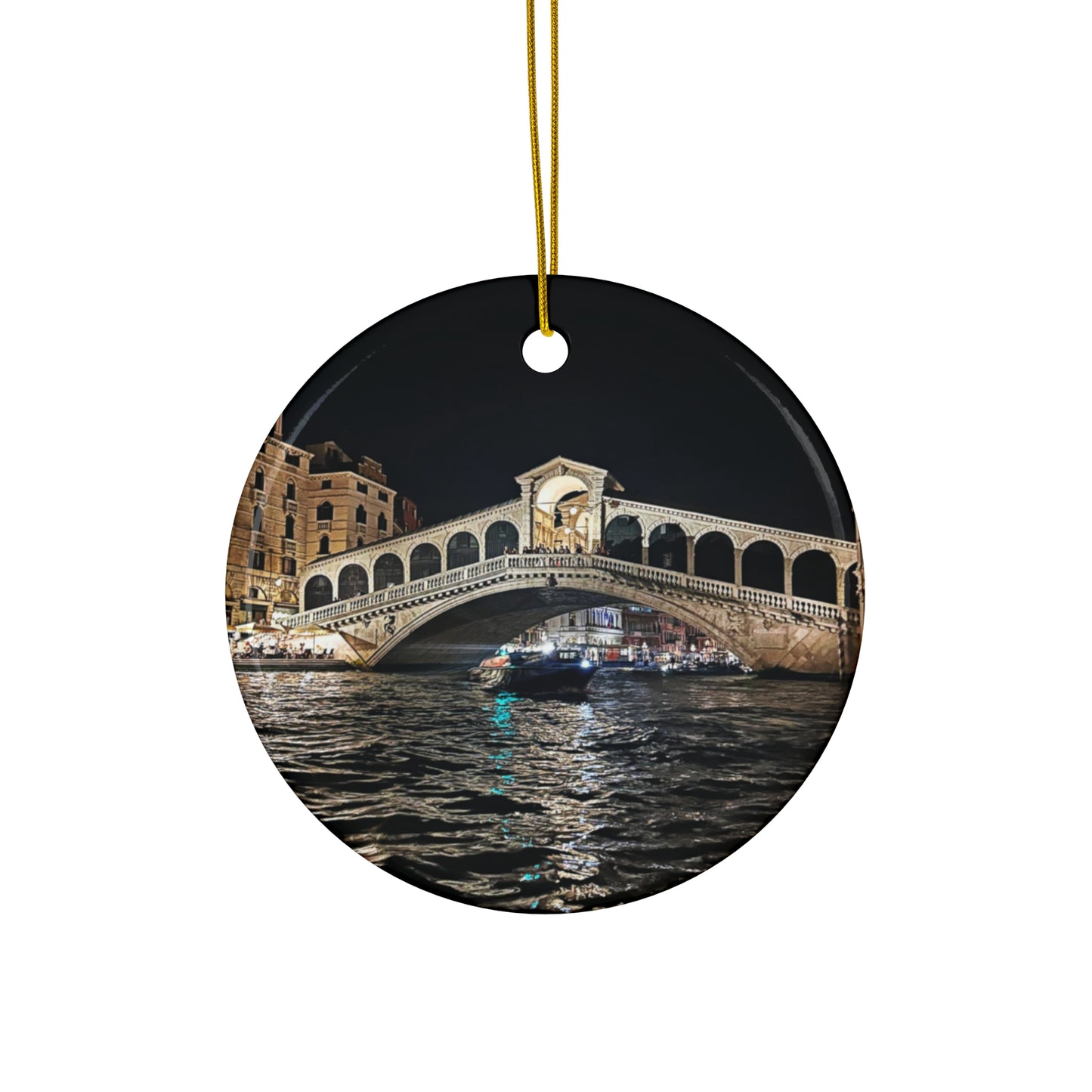 Rialto Bridge Venice - Ceramic Ornament