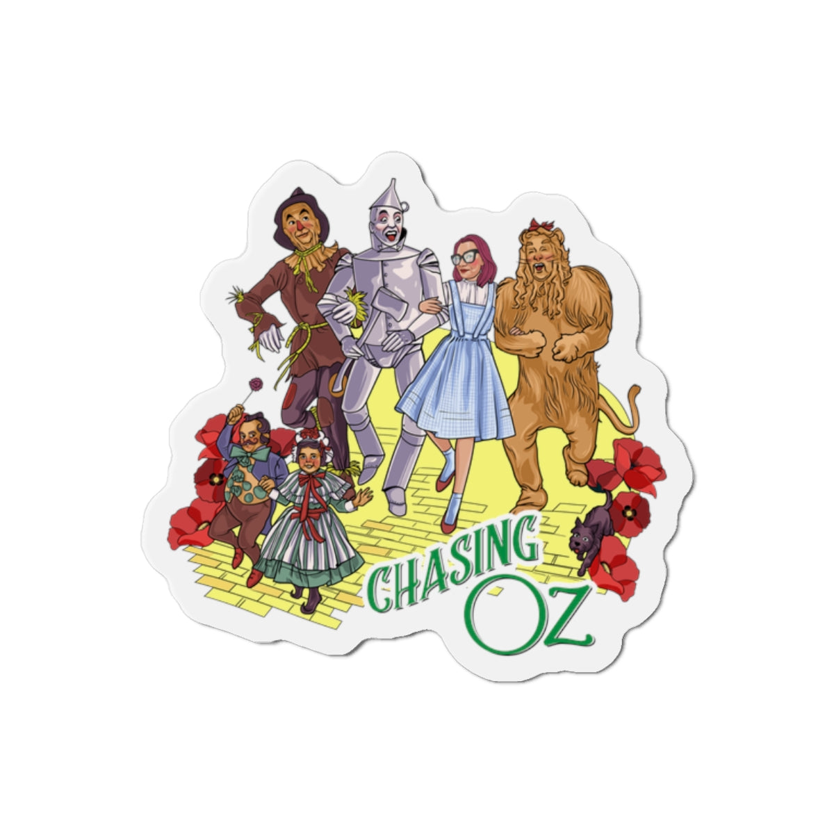 Official Chasing Oz - Die-Cut Magnets