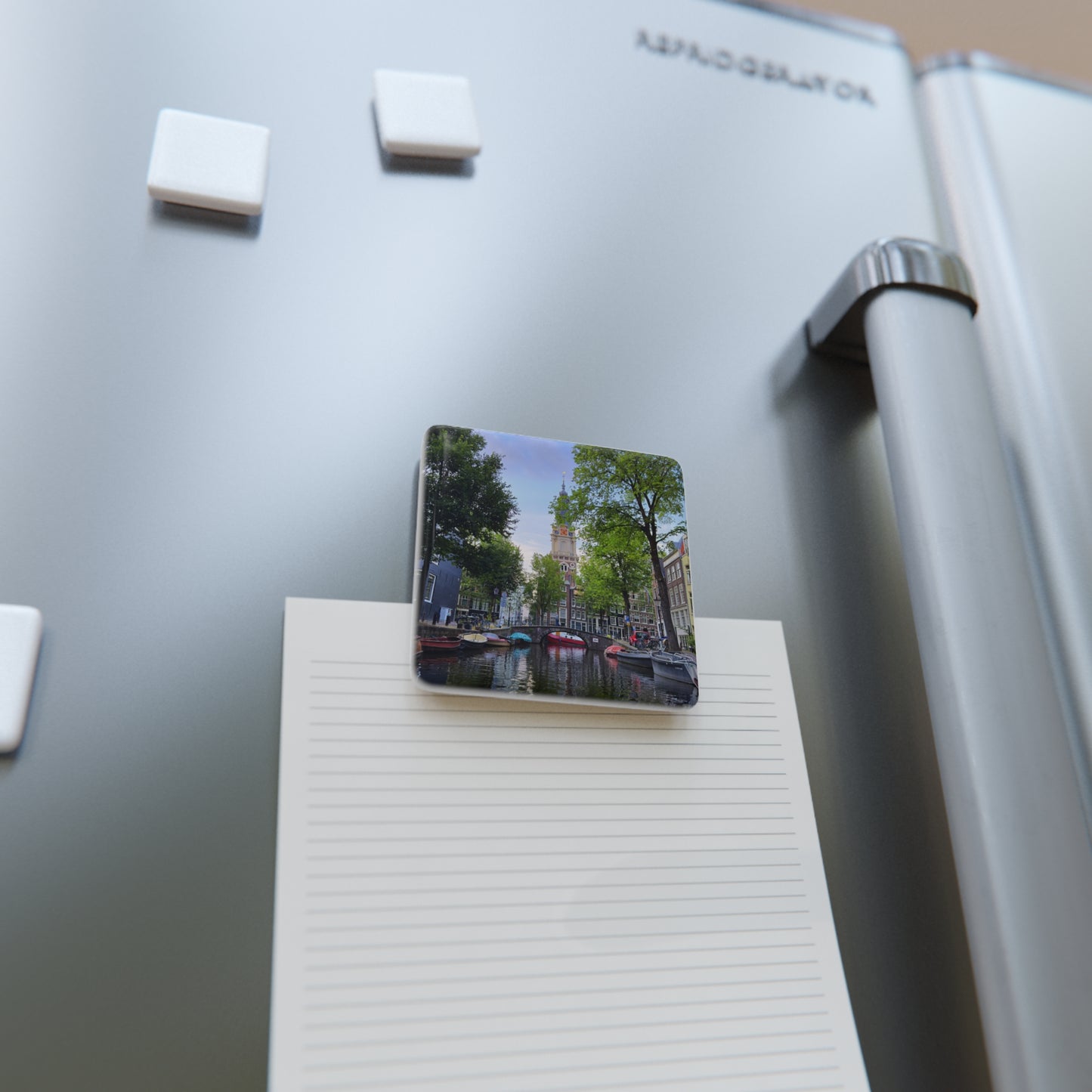 Amsterdam at Sundown - Porcelain Magnet
