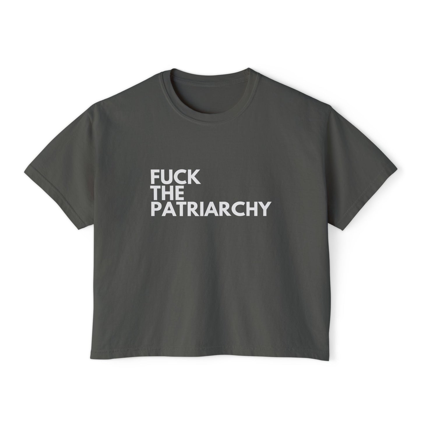 F the Patriarchy - Women's Boxy Tee
