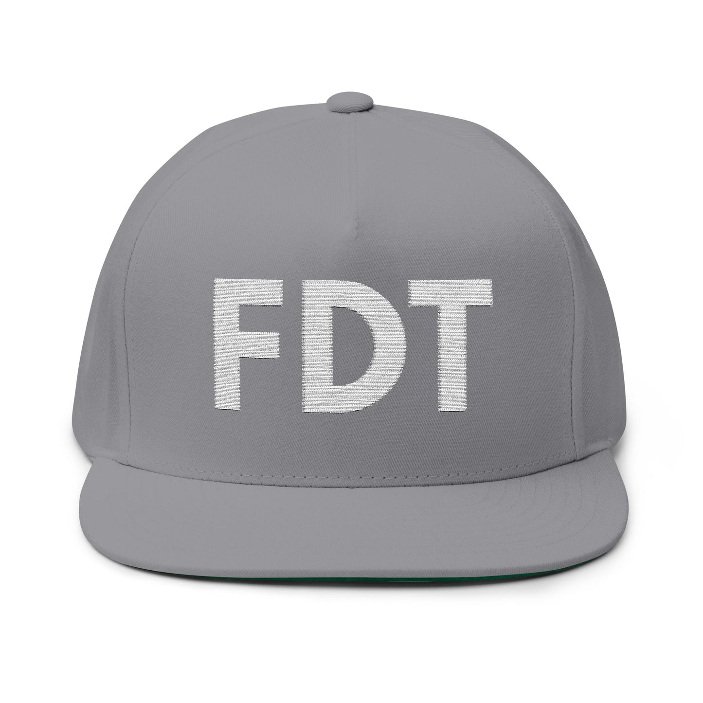 FDT - Embroidered Flat Bill Hat