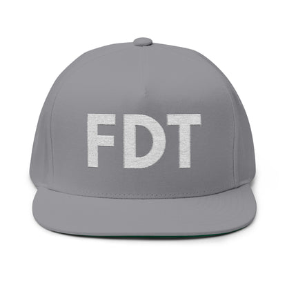 FDT - Embroidered Flat Bill Hat