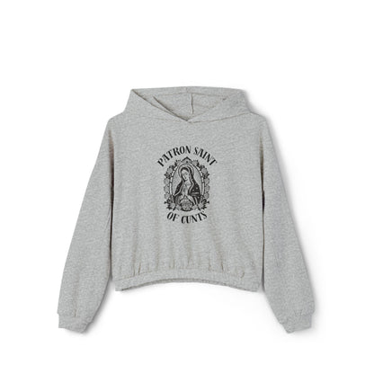 Patron Saint of Cunts - Cinched Bottom Hoodie