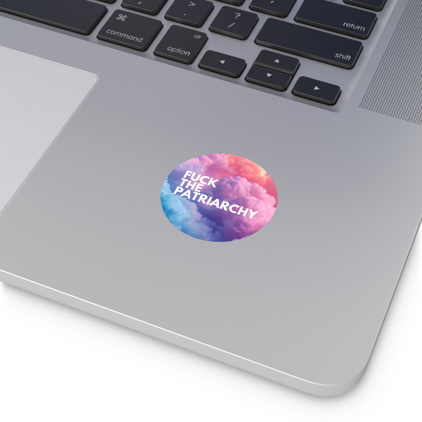 F the Patriarchy - Round Vinyl Stickers