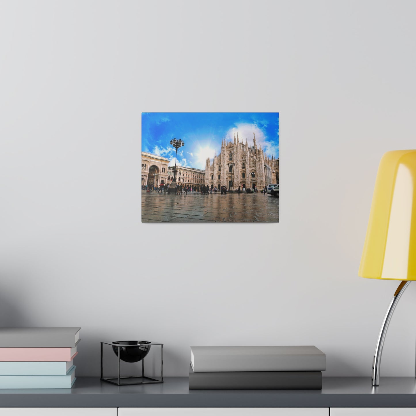 Chasing Oz Art Milan Duomo Matte Canvas Stretched - 0.75"