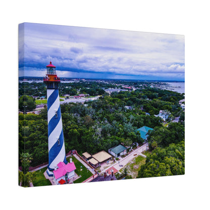 St. Augustine Lighthouse Matte Canvas, Stretched, 0.75"