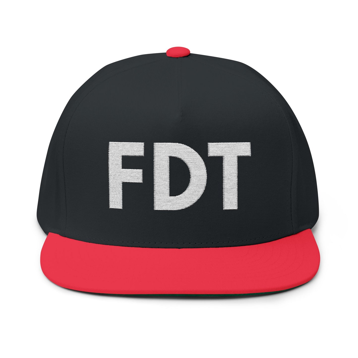 FDT - Embroidered Flat Bill Hat