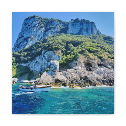 Anacapri Coastal Scene - Stretched Canvas Matte Print (1.25")