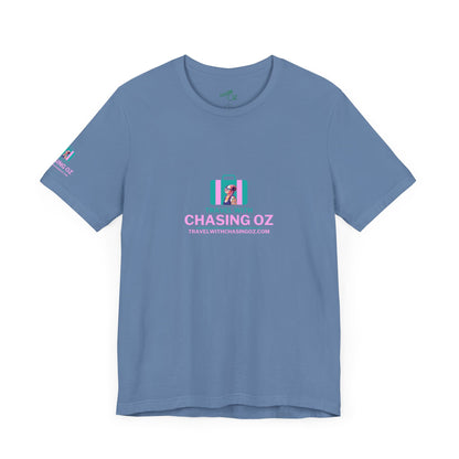 Travel with Chasing Oz - Unisex Jersey Tee