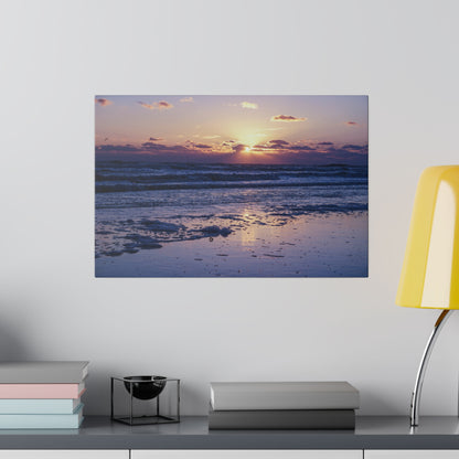 Chasing Oz Art Atlantic Sunrise Matte Canvas Stretched - 0.75"