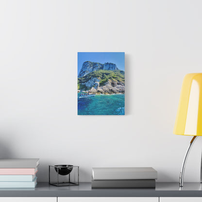 Anacapri Coastal Scene - Stretched Canvas Matte Print (1.25")