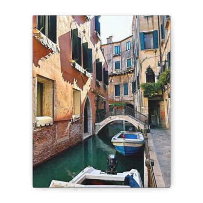 Venetian Canal by Chasing Oz - Canvas Art Print