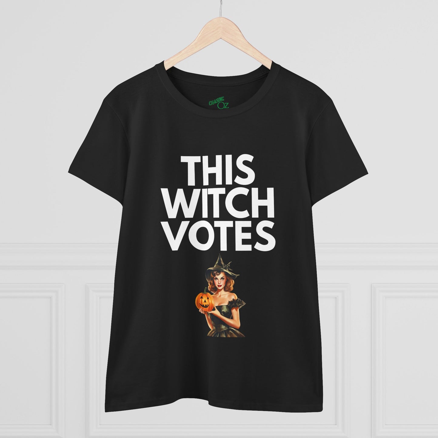 This Witch Votes - Womens Fitted Tee