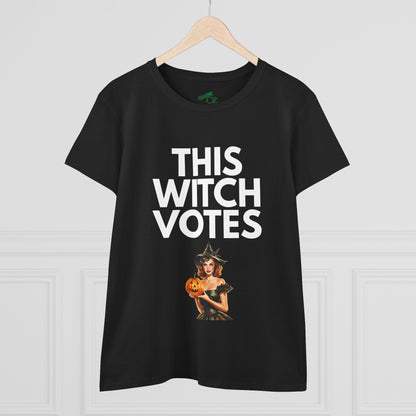 This Witch Votes - Womens Fitted Tee