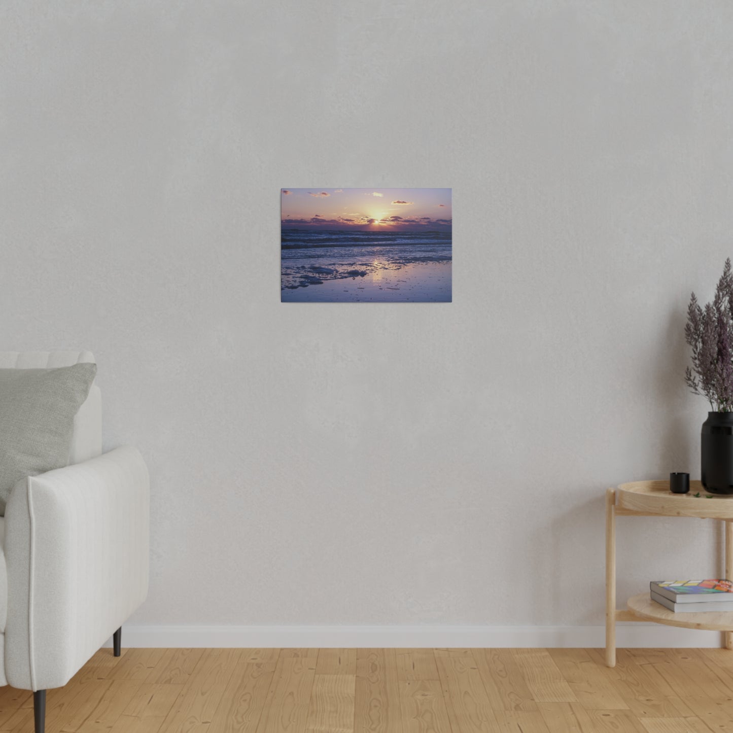 Chasing Oz Art Atlantic Sunrise Matte Canvas Stretched - 0.75"