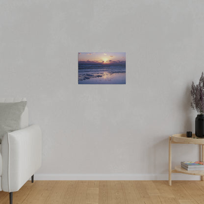 Chasing Oz Art Atlantic Sunrise Matte Canvas Stretched - 0.75"