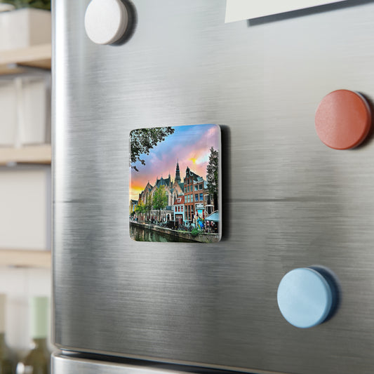 Amsterdam Sunset - Porcelain Magnet