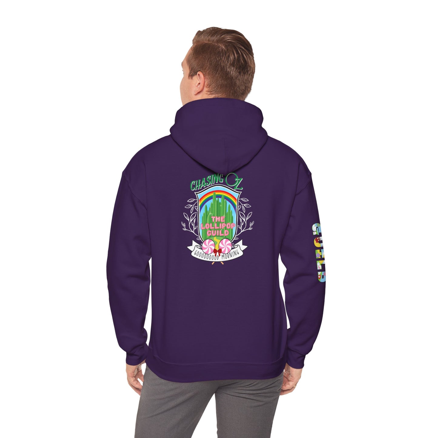 Lollipop Guild Design on Back - Unisex Hoodie