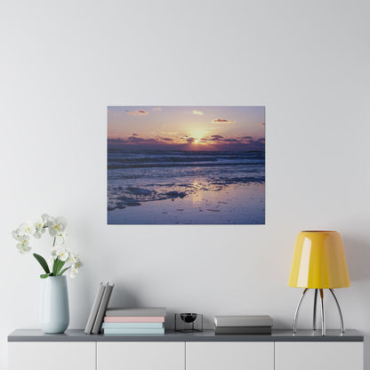 Chasing Oz Art Atlantic Sunrise Matte Canvas Stretched - 0.75"