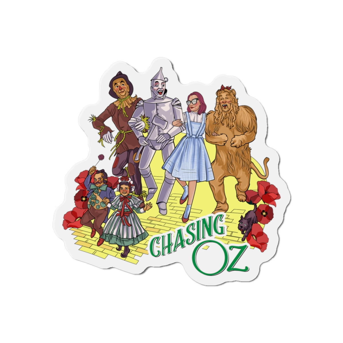 Official Chasing Oz - Die-Cut Magnets