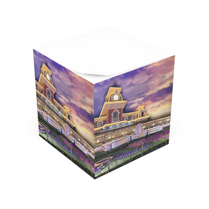 Chasing Oz Art Magic Kingdom Sunset -700 Page Note Cube