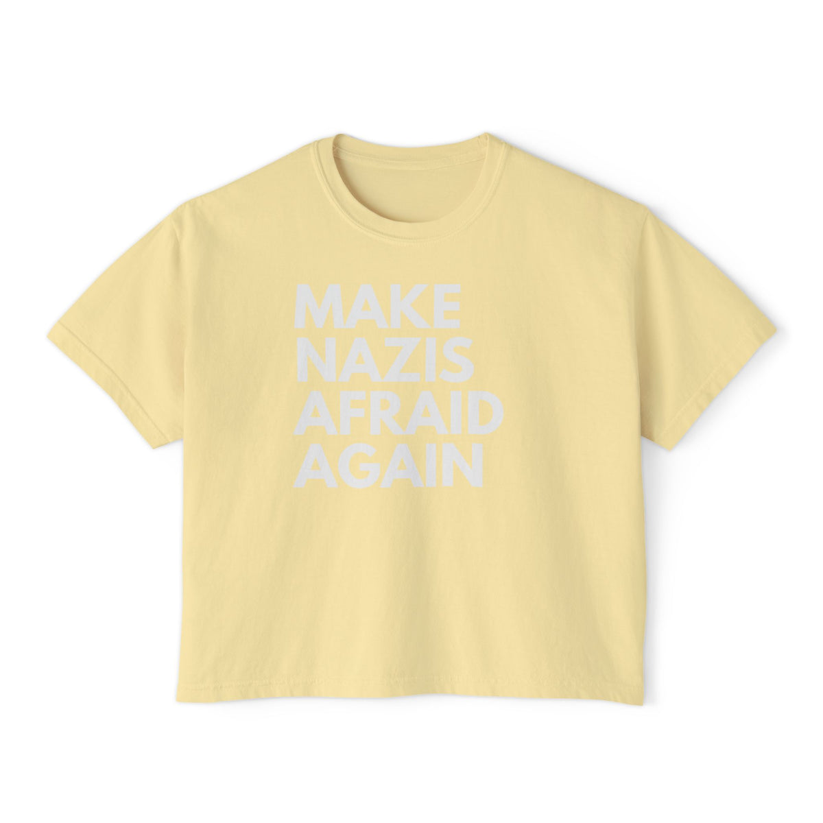 Make Nazis Afraid Again - Women's Cotton Tee