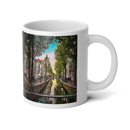 Amsterdam Canal - Jumbo Mug - 20oz