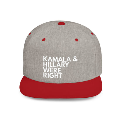 Believe Women - Flat Bill Snapback Hat