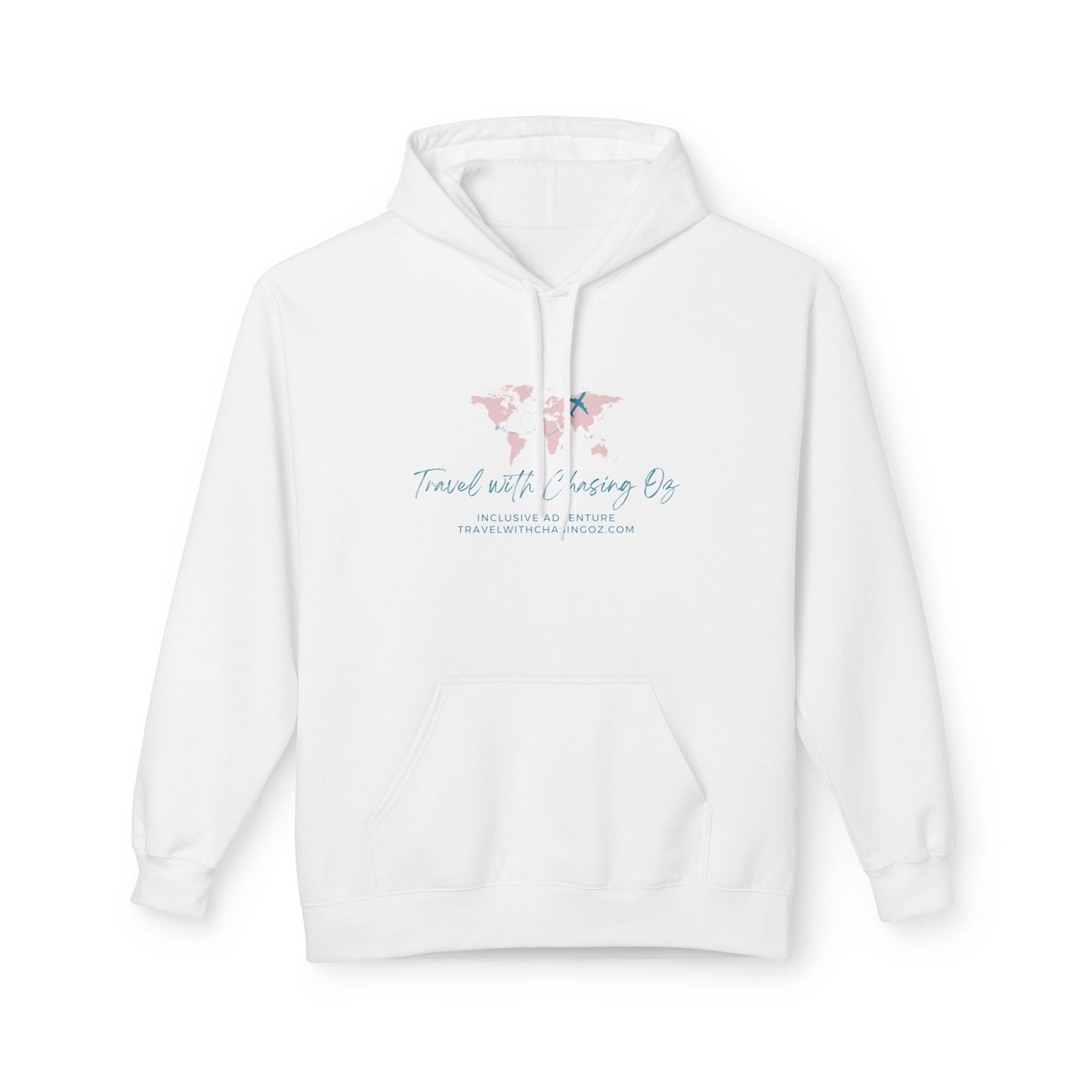 Travel with Chasing Oz - Softstyle Fleece Hoodie