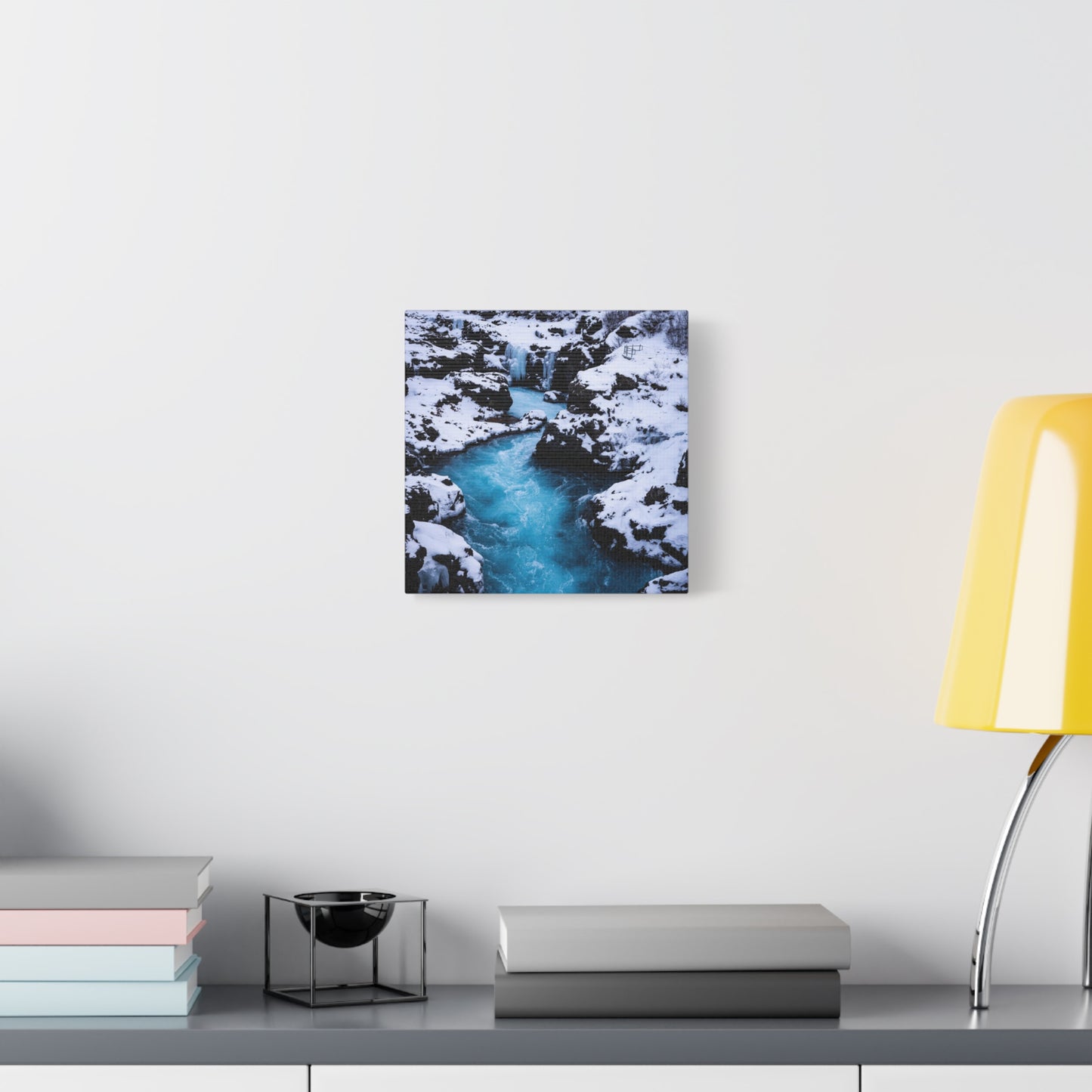 Iceland Waterfall by Chasing Oz - Canvas Art Print