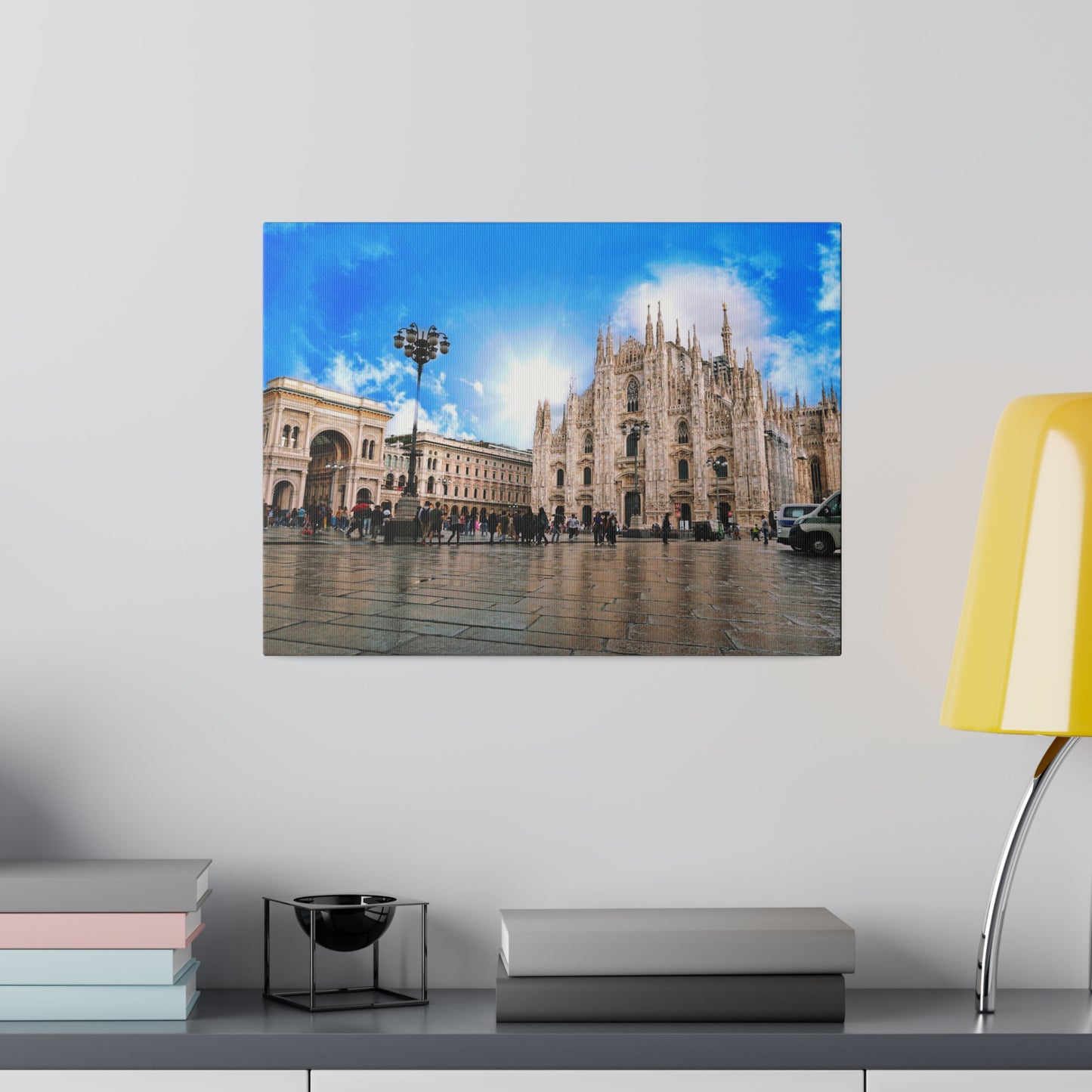 Chasing Oz Art Milan Duomo Matte Canvas Stretched - 0.75"