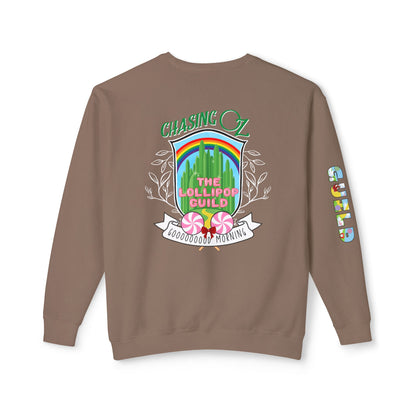 Lollipop Guild Logo on the Back - Unisex Crewneck Sweatshirt