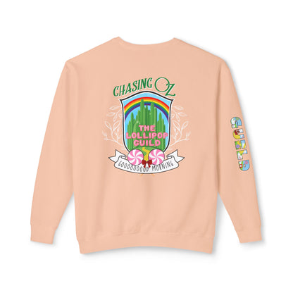 Lollipop Guild Logo on the Back - Unisex Crewneck Sweatshirt