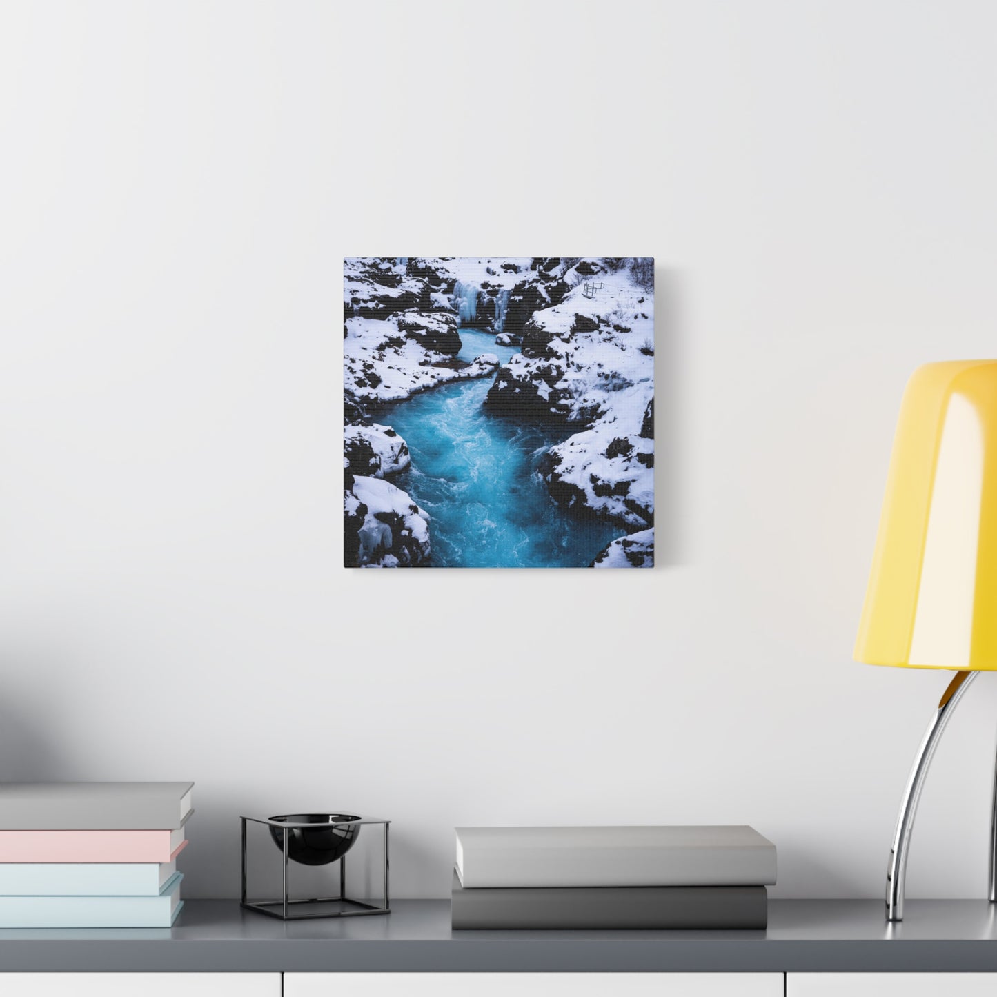 Iceland Waterfall by Chasing Oz - Canvas Art Print
