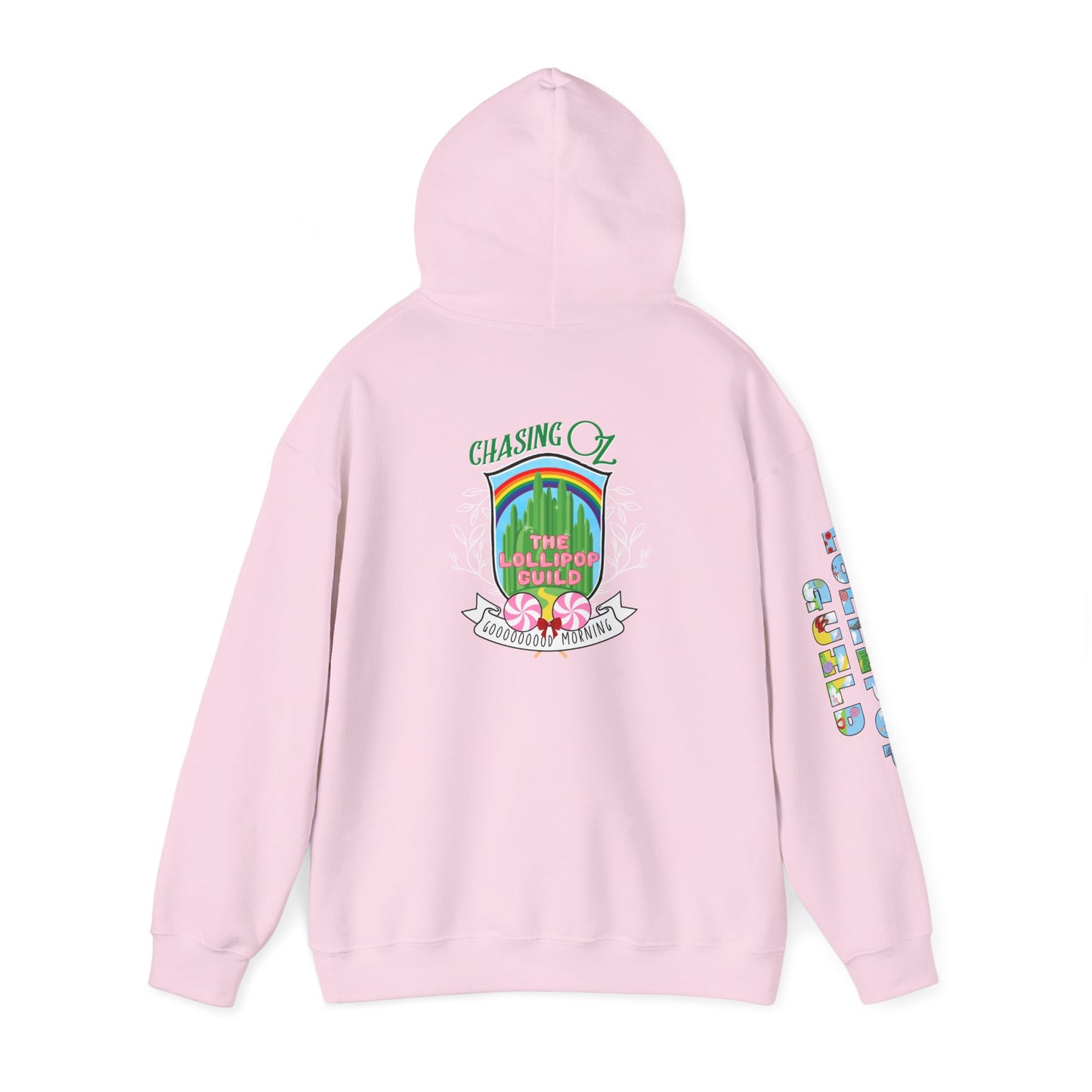 Lollipop Guild Design on Back - Unisex Hoodie