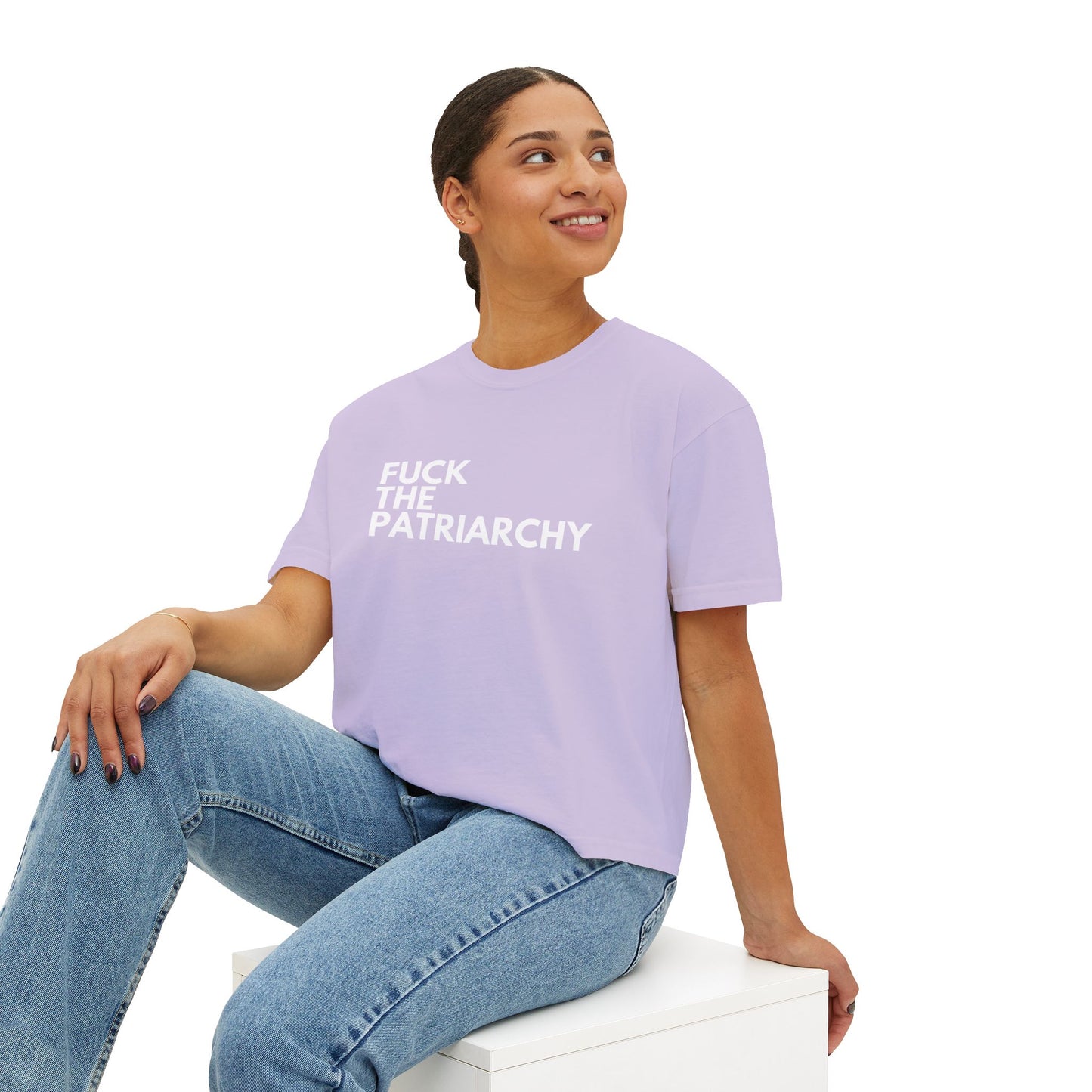 F the Patriarchy - Women's Boxy Tee