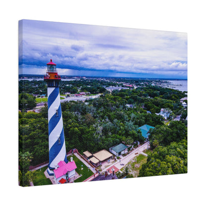 St. Augustine Lighthouse Matte Canvas, Stretched, 0.75"