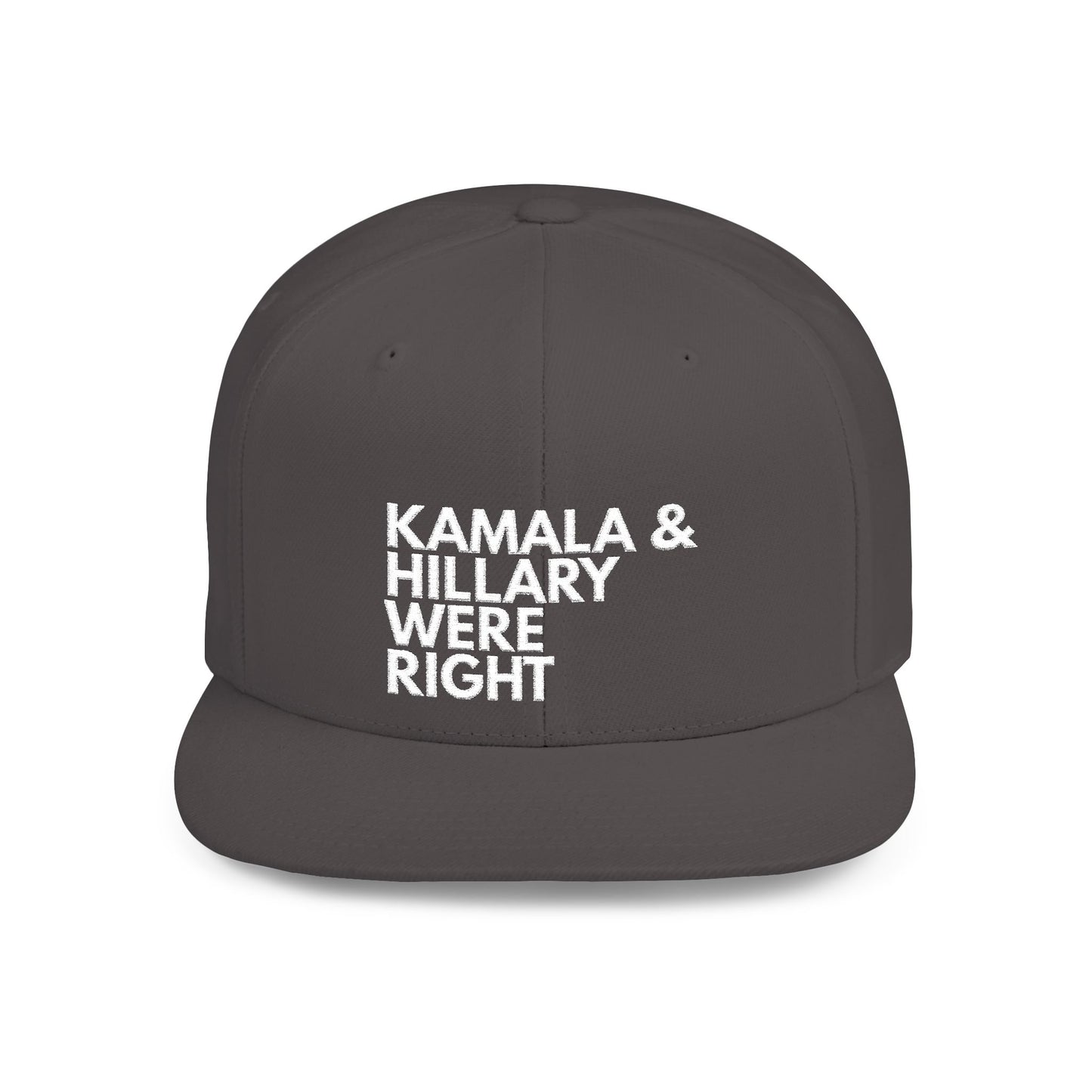 Believe Women - Flat Bill Snapback Hat